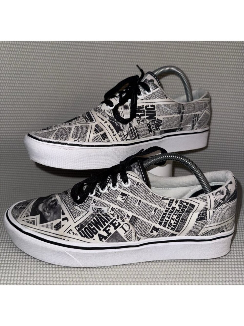 Vans x Harry Potter Daily Prophet Newspaper Print Casual Shoes Men 9/Women 10.5